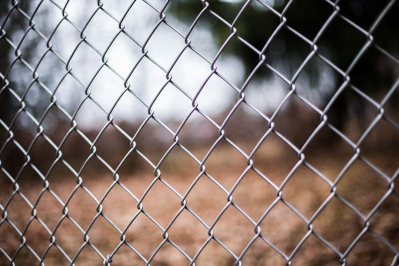 Diamond Mesh Fence Service detail