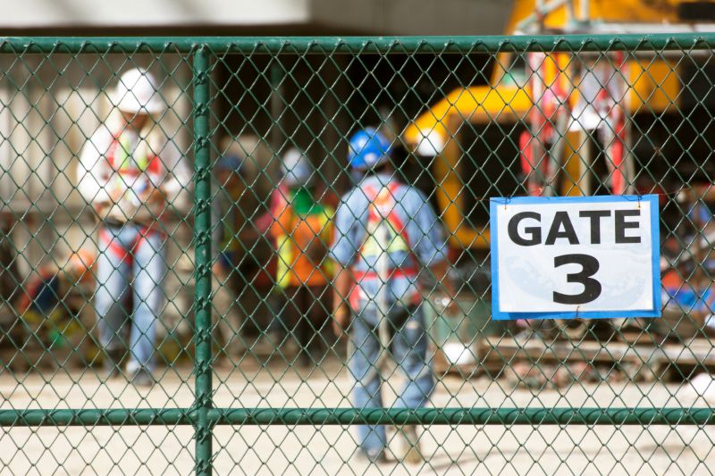 Livestock Fencing Installation detail